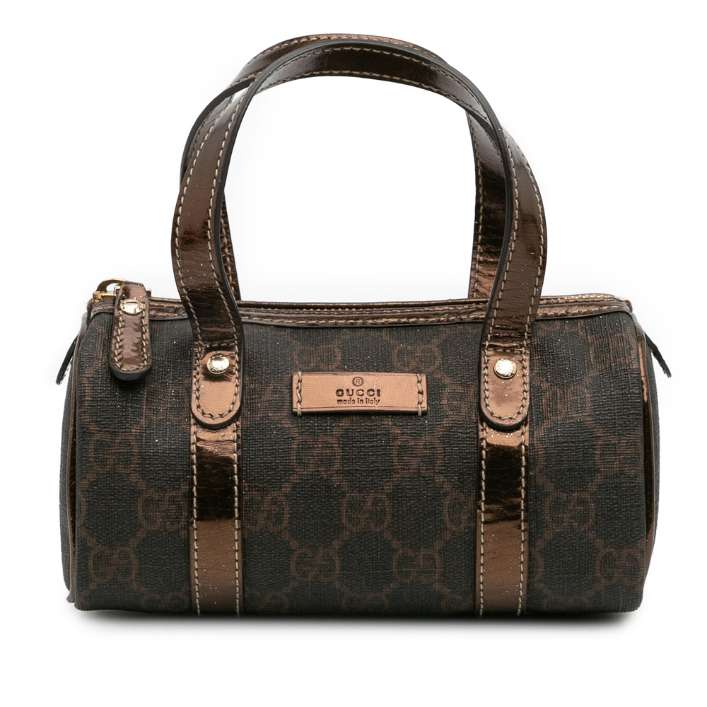 Pre-Loved Gucci Mini GG Supreme Joy Boston Bag